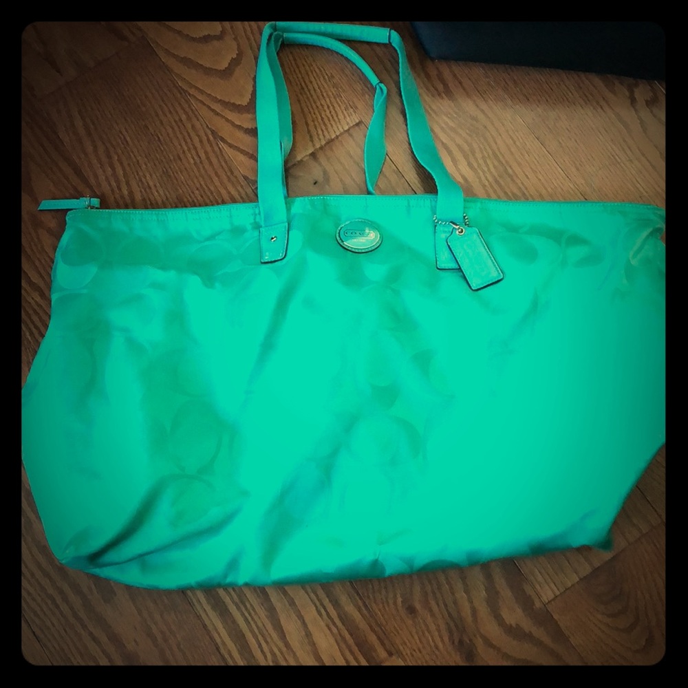 Coach oversized travel bag